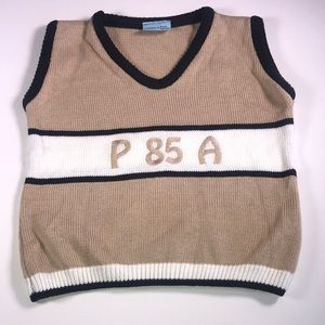 NWOT- Boys Knit Sweater Vest- size 6
